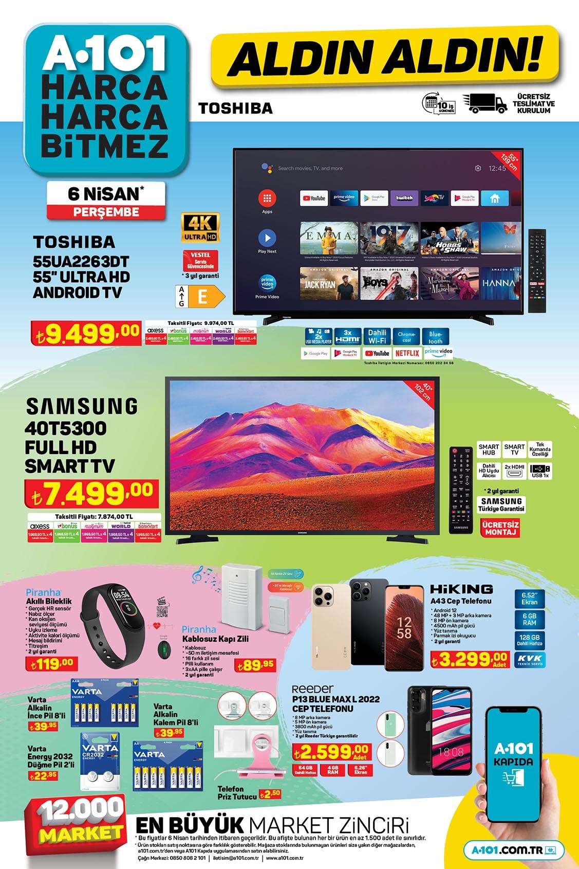 A101 Aktüel ürünler 7 Nisan 2023! A101’de bu hafta neler var?