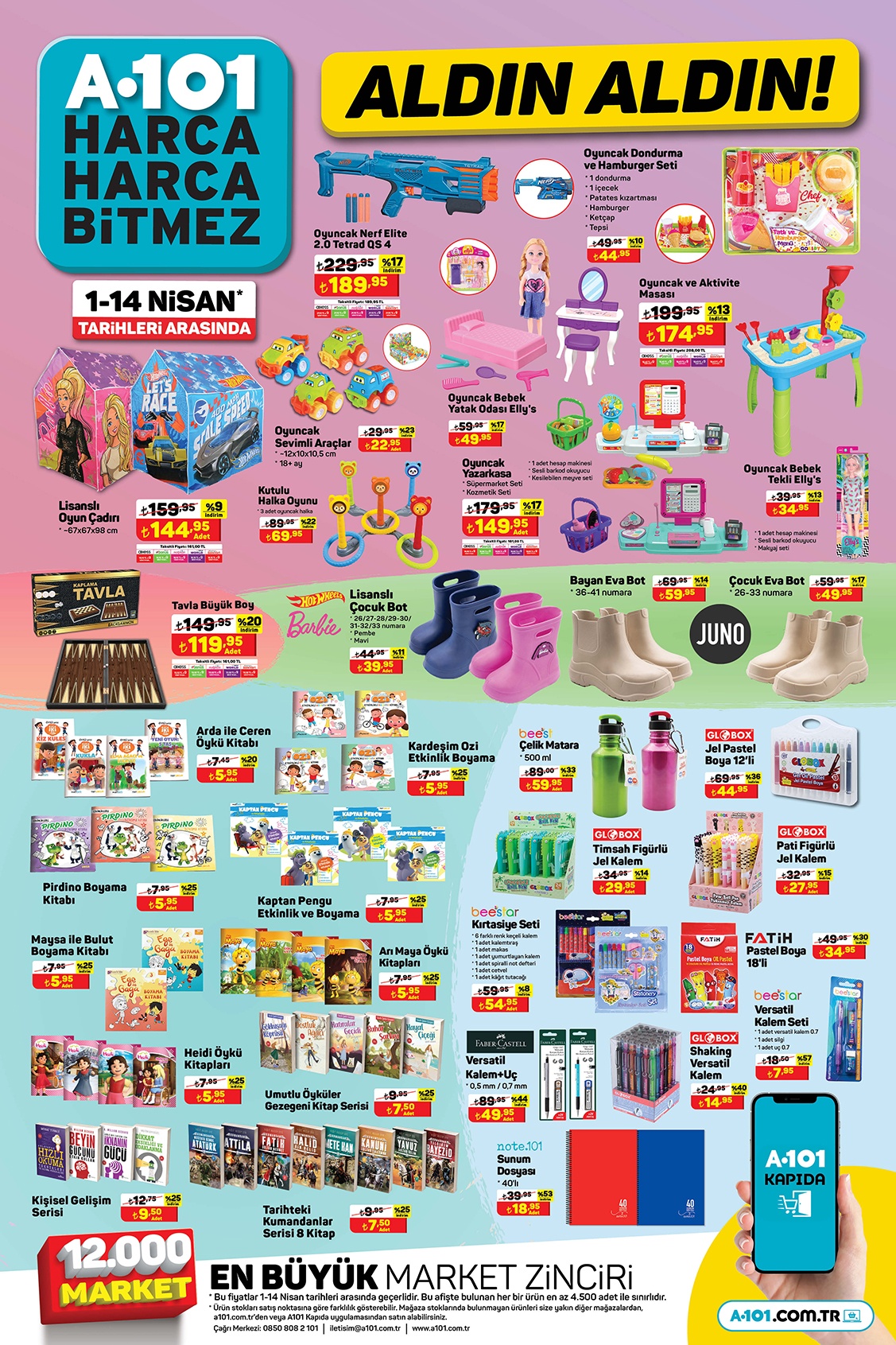 A101 Aktüel ürünler 7 Nisan 2023! A101’de bu hafta neler var?