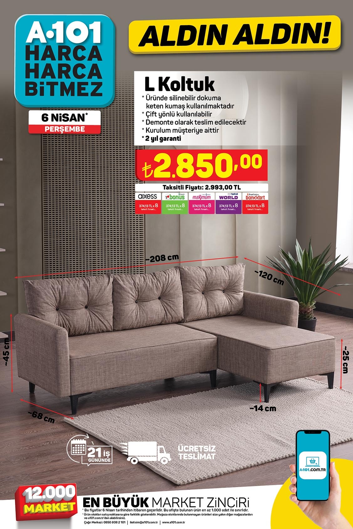 A101 Aktüel ürünler 7 Nisan 2023! A101’de bu hafta neler var?