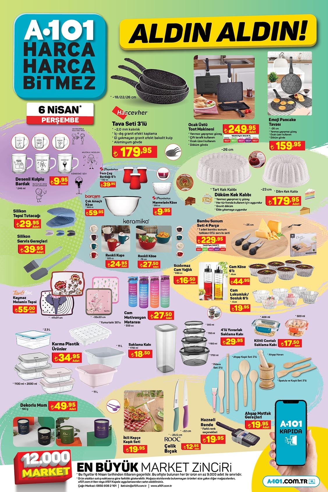 A101 Aktüel ürünler 7 Nisan 2023! A101’de bu hafta neler var?