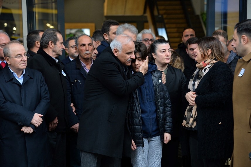 Trabzon’da Ahmet Adanur için tören!