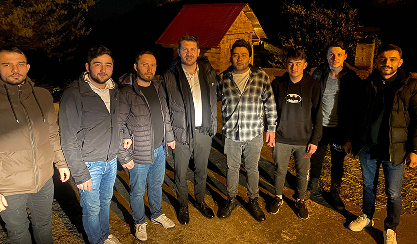 AK Parti Trabzon Milletvekili aday adayı Ferhat Aksoy çalışmalarını sürdürüyor