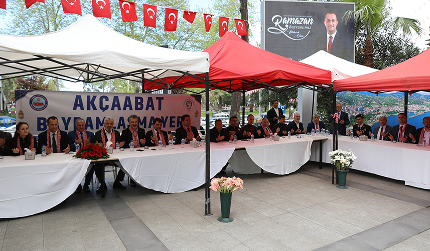 Akçaabat'ta Ramazan Bayramı programı