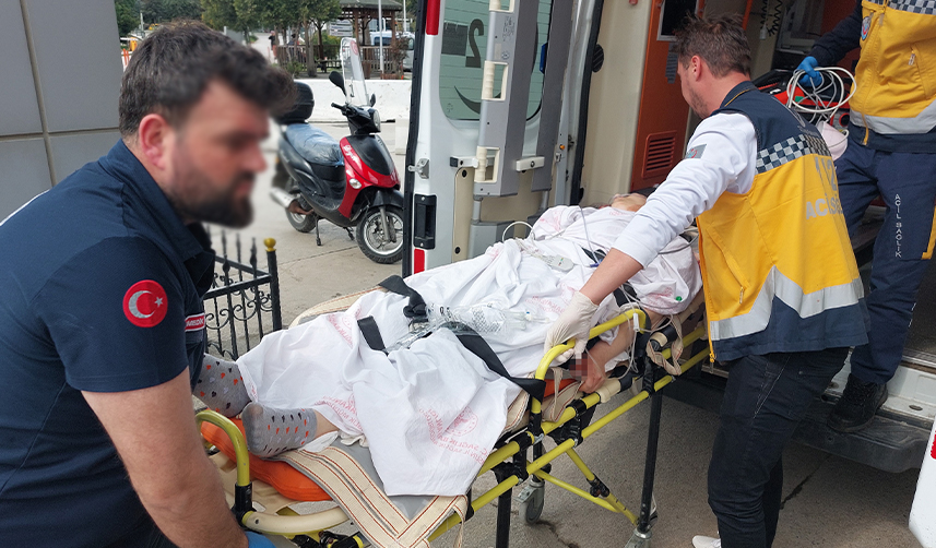 Tartıştığı karısını defalarca bıçakladı! Kaçarken yakalandı