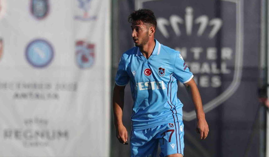 Trabzonspor’un genç oyuncusu ilk Süper Lig maçında