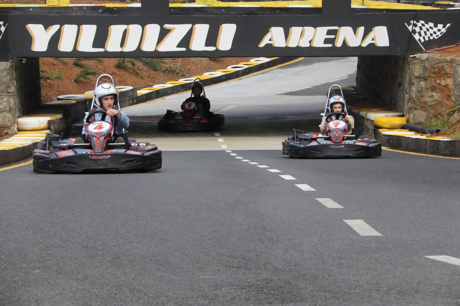Trabzon'da Go-Kart turnuvası nefesleri kesti