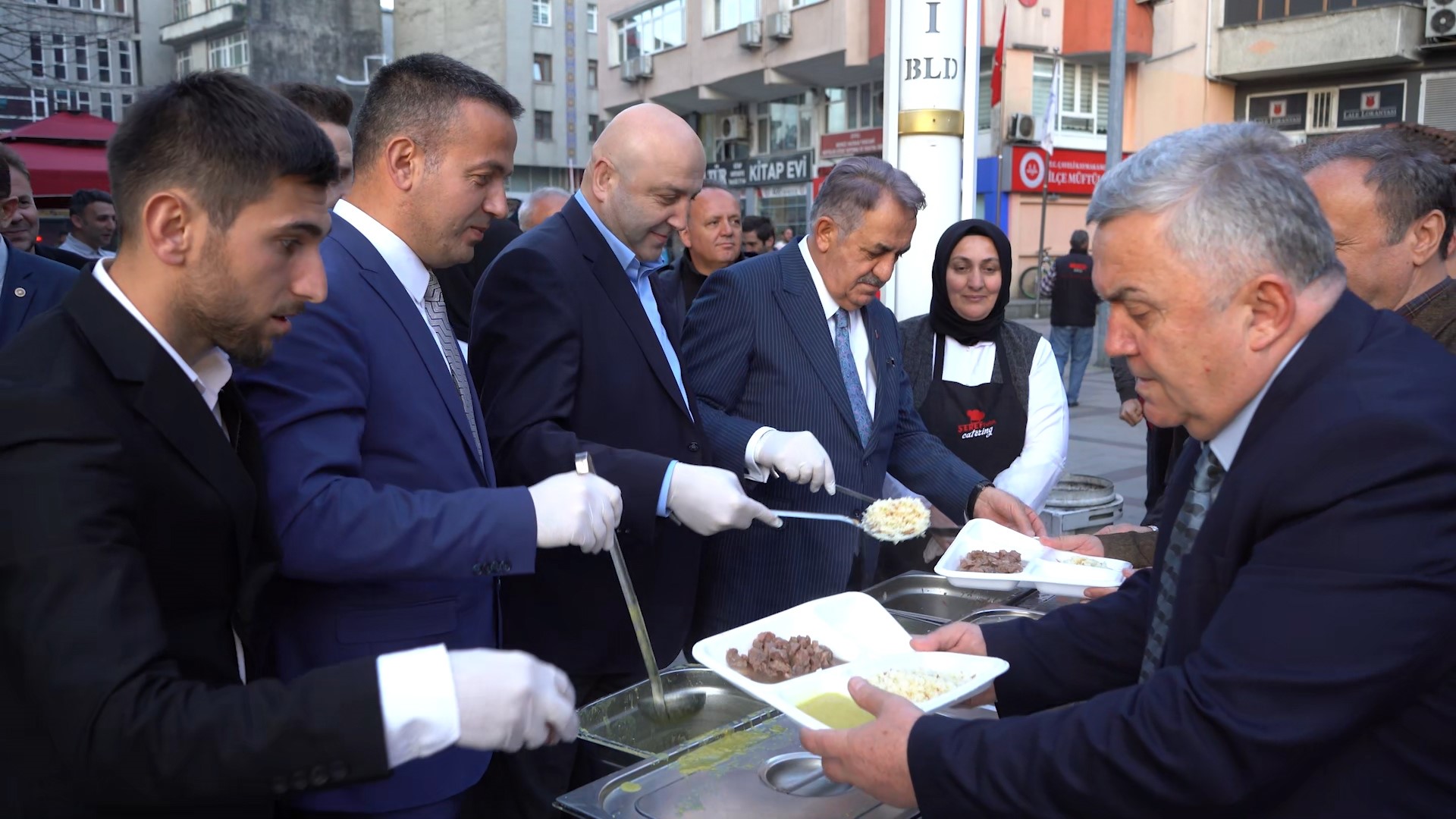 Rize'de gelenek haline gelen iftar bu sene de yapıldı