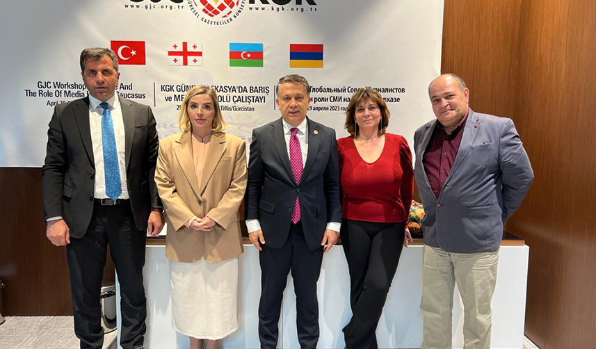 Azerbaycan ve Ermenistanlı gazeteciler 35 yıl sonra bir arada