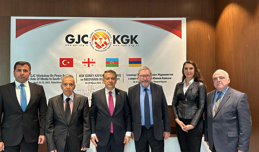 Azerbaycan ve Ermenistanlı gazeteciler 35 yıl sonra bir arada