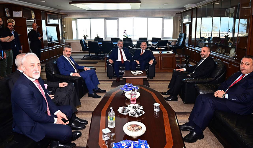 Bakan Karaismailoğlu'ndan TTSO'ya ziyaret