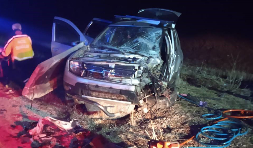 Bayburt'ta trafik kazası! 2 yaralı