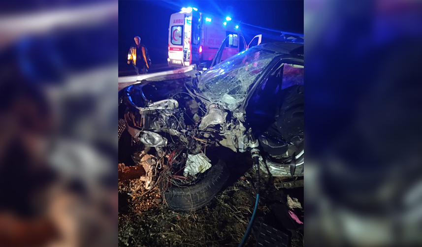 Bayburt'ta trafik kazası! 2 yaralı