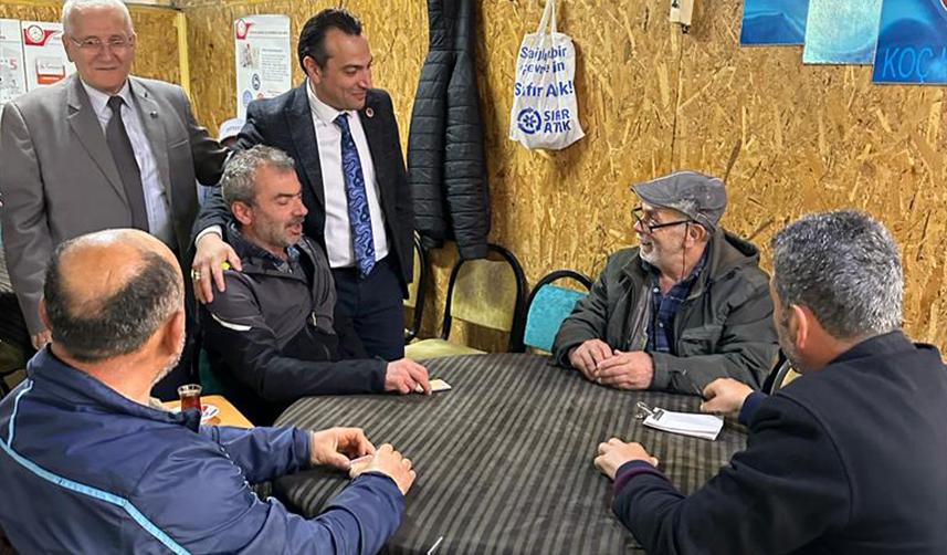 CHP Trabzon Milletvekili adayı İlker Akıncı Çöple dolgu yapan tek belediye