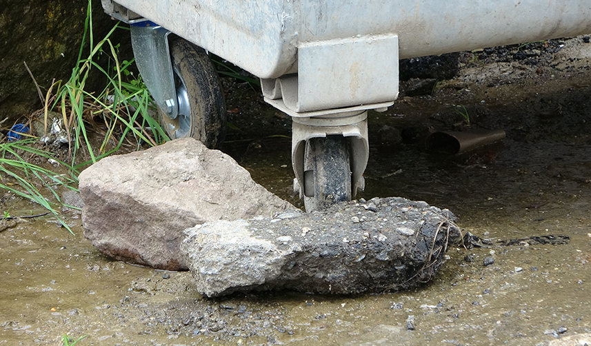 Trabzon'da facianın önüne geçmek için böyle mücadele verdi! 