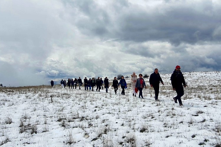 Gümüşhane aynı günde 4 mevsimi yaşadılar