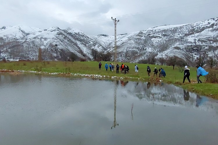 Gümüşhane aynı günde 4 mevsimi yaşadılar