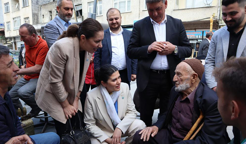 İYİ Parti Trabzon İl Başkanı Fatma Başkan: "Halkımızın bize karşı teveccühü var"