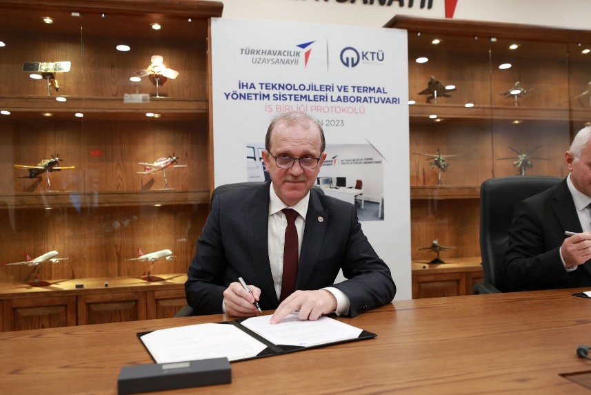 KTÜ ile TUSAŞ arasında imzalar atıldı