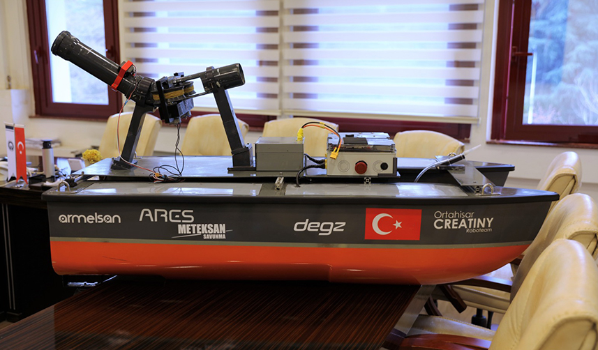 KTÜ Rektörü Çuvalcı, dünya ikincisi takımı ağırladı