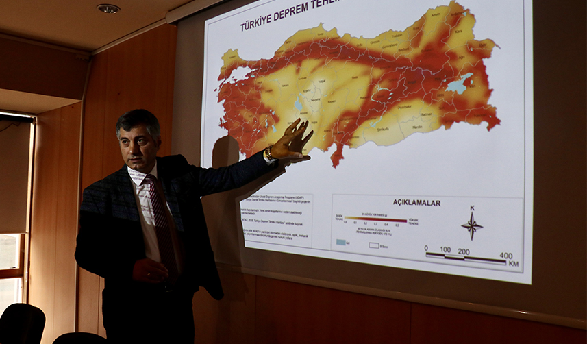 KTÜ'lü ekip deprem bölgesindeki 4 ilde incelemede bulundu