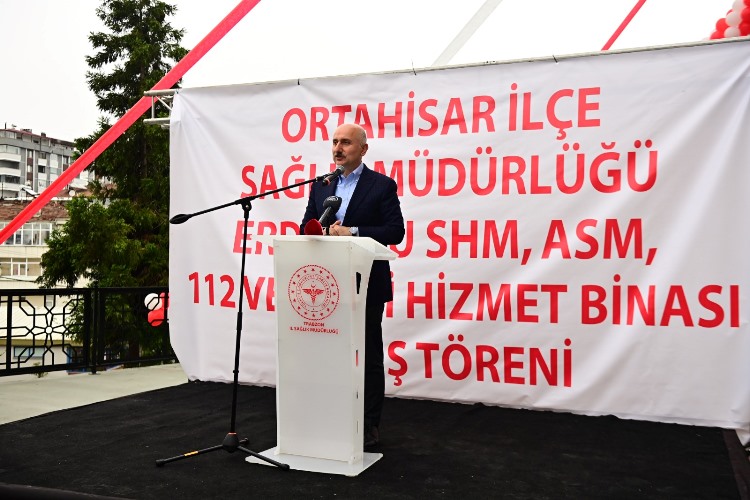 Ulaştırma ve Altyapı Bakanı Karaismailoğlu: “Projelerimiz ile Trabzon’a değer katıyoruz”