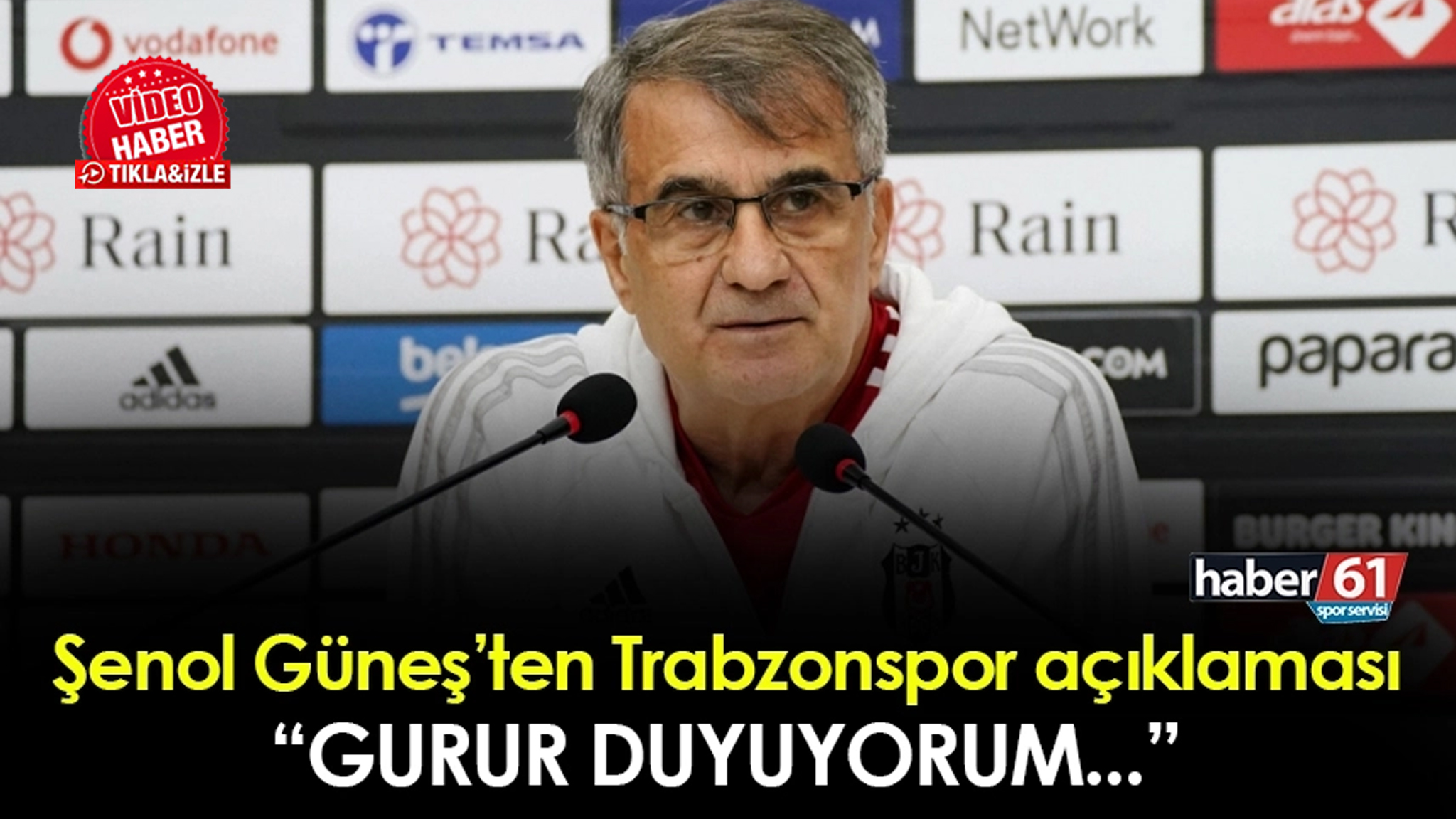 Şenol Güneş'ten Trabzonspor açıklaması! "Gurur duyuyorum..."
