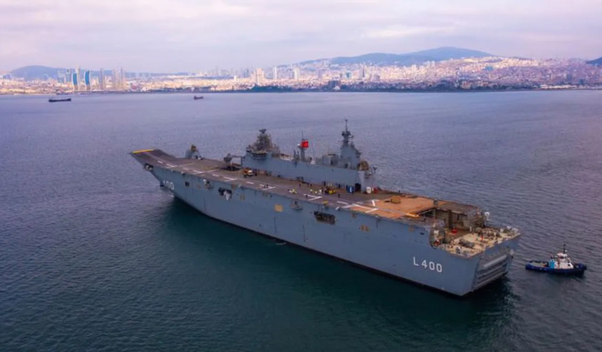 Dünyanın ilk SİHA gemisi yarın envanterde! 