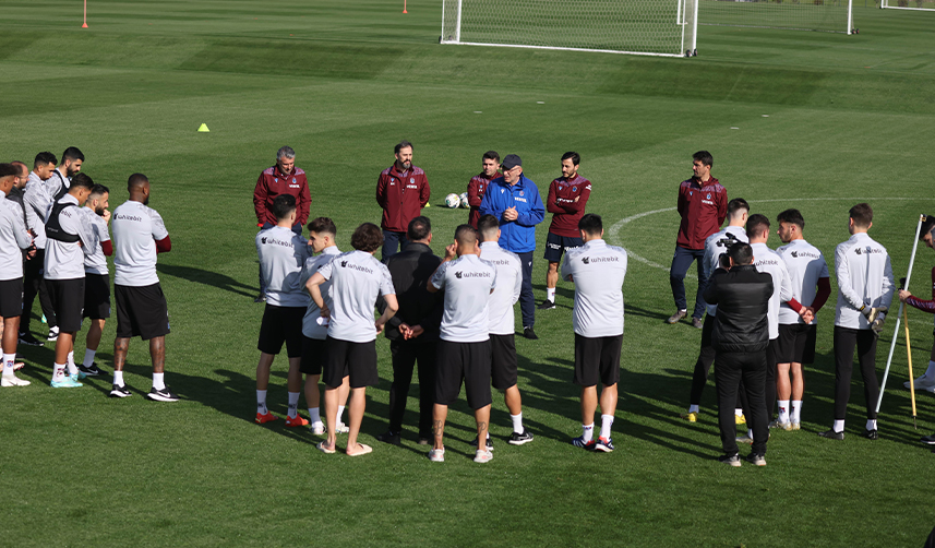 Trabzonspor Sivasspor maçı hazırlıklarına başladı
