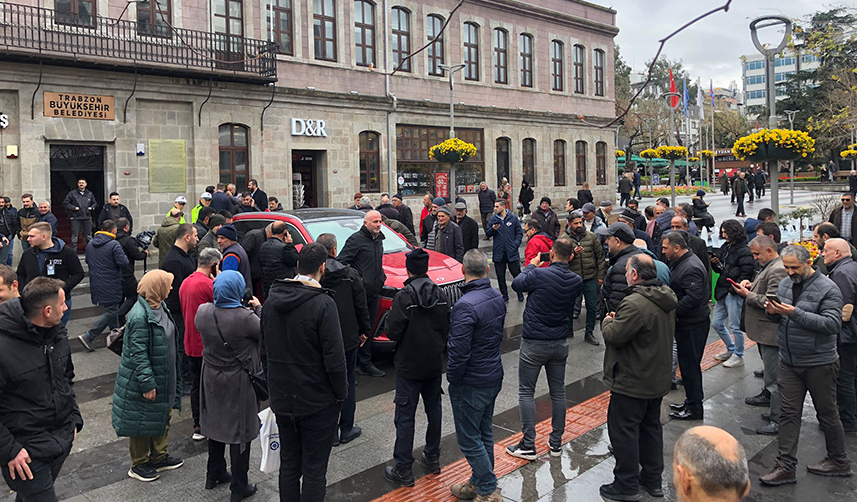 TOGG Trabzon’da büyük ilgi gördü