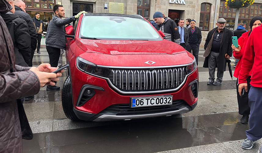 TOGG Trabzon’da büyük ilgi gördü