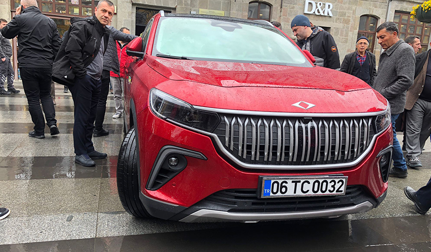 TOGG Trabzon’da büyük ilgi gördü