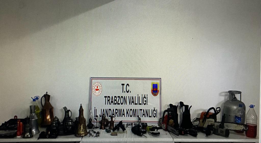 Trabzon’da Jandarma'dan üç aylık faaliyet raporu! Yüzlerce olay...