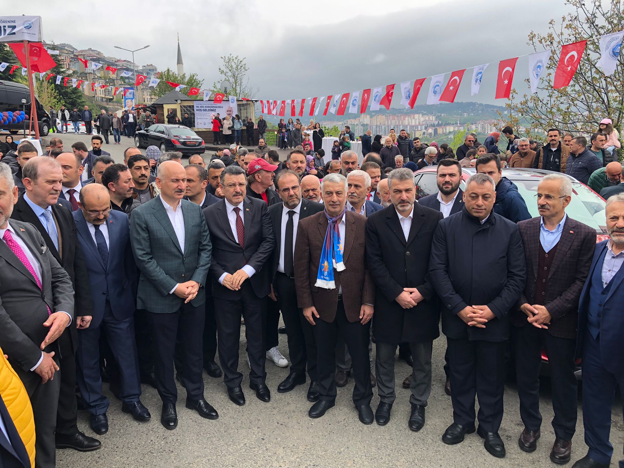 Trabzon Boztepe Seyir Terası açıldı