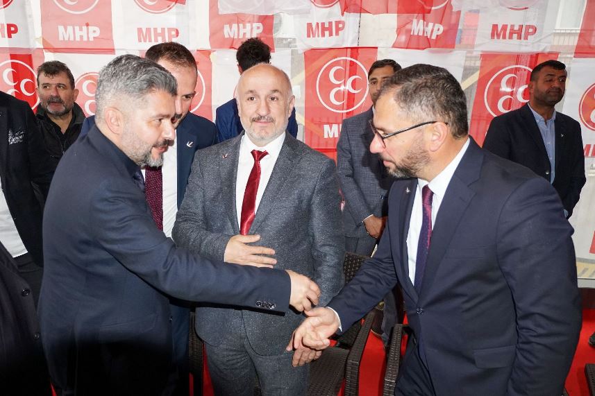 Yeniden Refah Partisi Trabzon'dan MHP milletvekili adaylarına ziyaret!