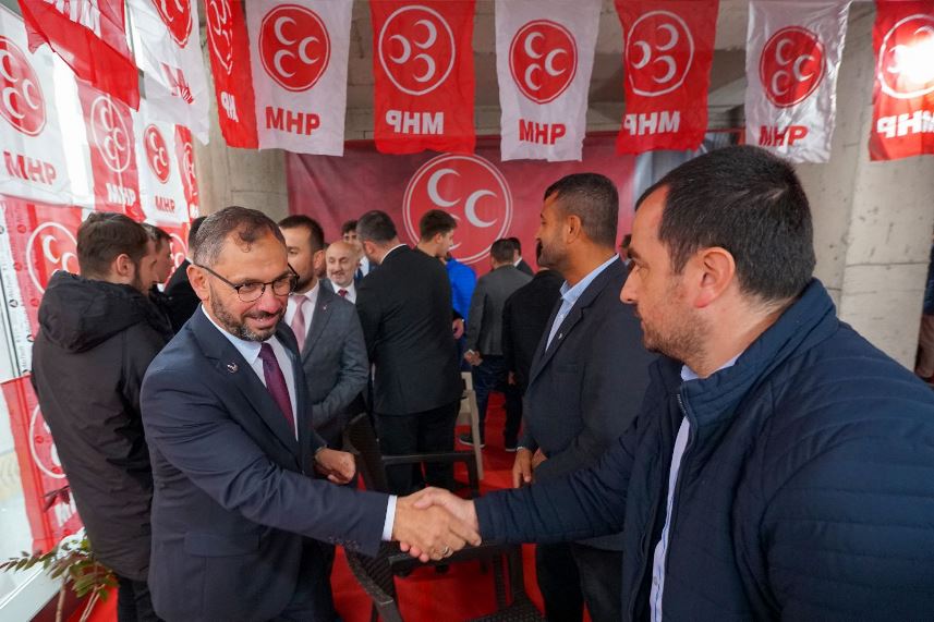 Yeniden Refah Partisi Trabzon'dan MHP milletvekili adaylarına ziyaret!