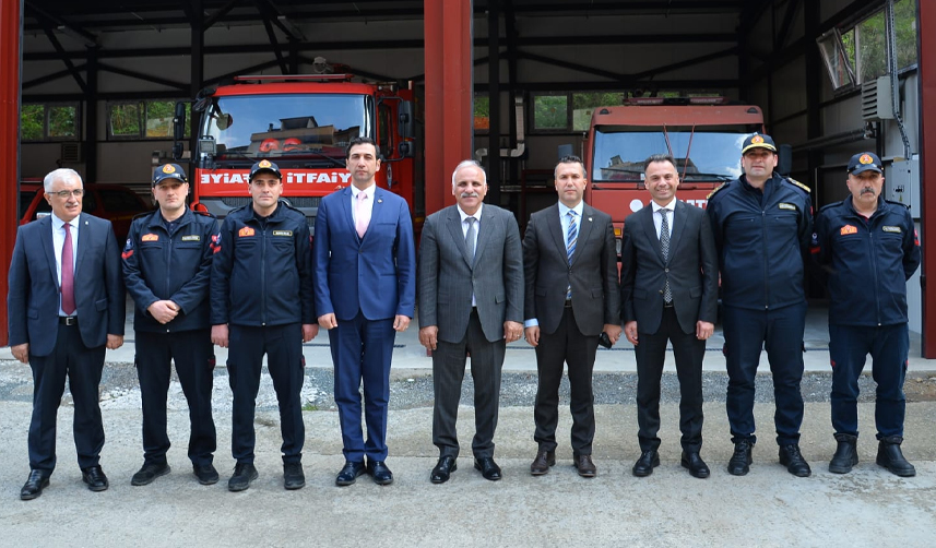 Trabzon'da Başkan Zorluoğlu'ndan Maçka esnafına ziyaret