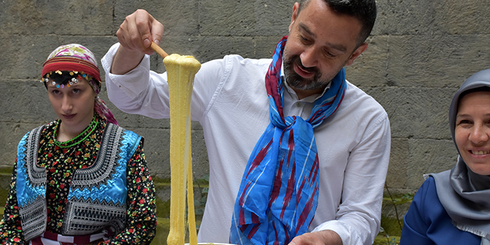 Trabzon'da yöresel yemekler tanıtıldı