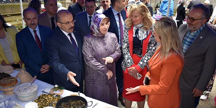 Trabzon'da yöresel yemekler tanıtıldı