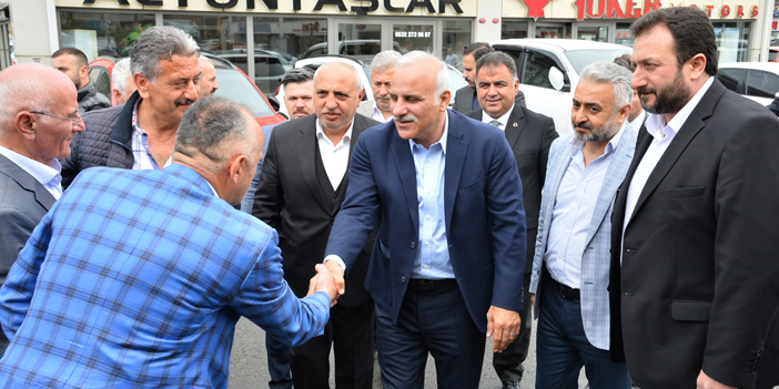 Başkan Zorluoğlu'ndan Trabzon'da Galericiler Sitesi'ne ziyaret