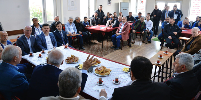 Başkan Zorluoğlu'ndan Trabzon'da Galericiler Sitesi'ne ziyaret
