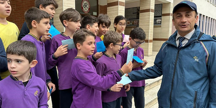 Trabzon'da öğrencilerden Gaziantep'e kardeş mektubu