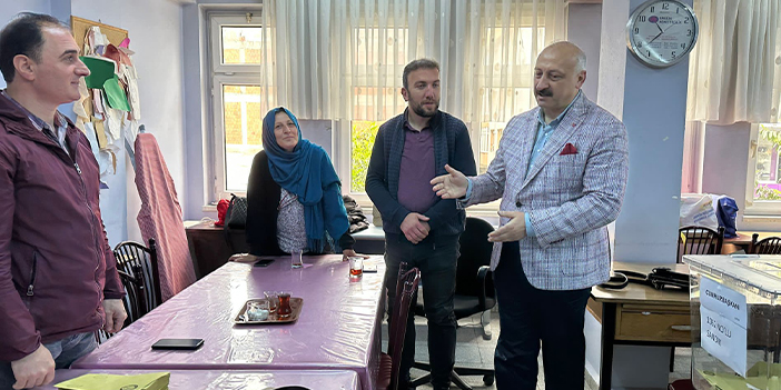 Araklı Belediye Başkanı Recep Çebi oyunu kullandı