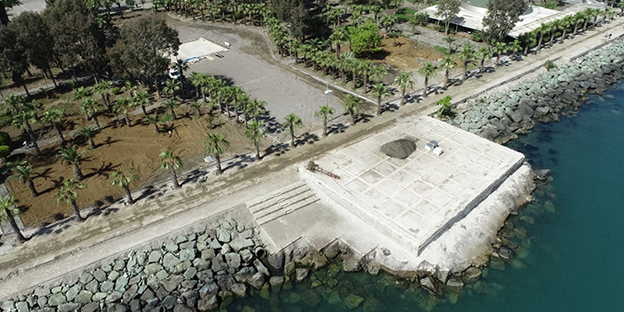 Akçaabat Sahil Park etap etap ilerliyor