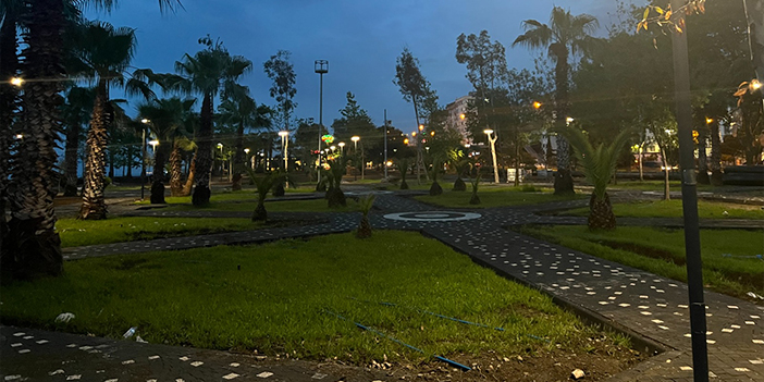 Akçaabat Sahil Park etap etap ilerliyor