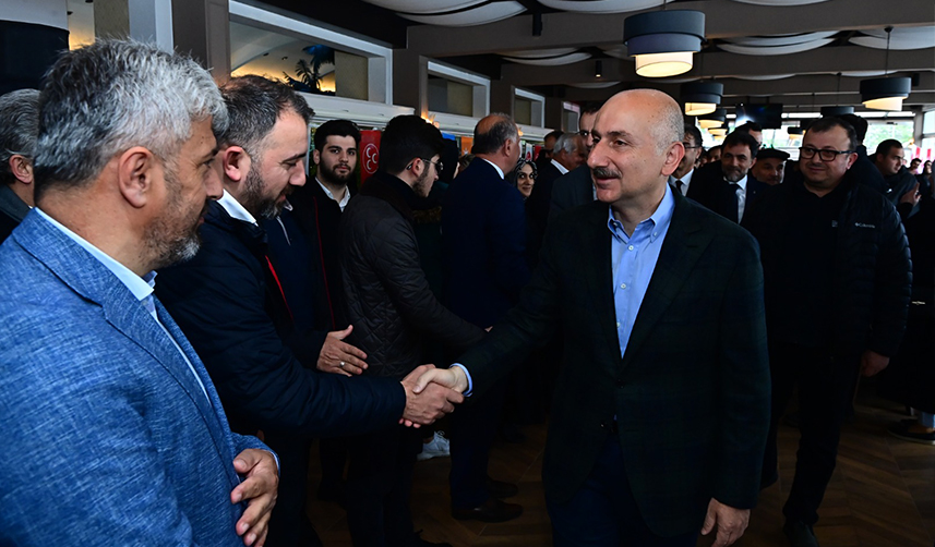 AK Parti Trabzon Milletvekili adayı Bakan Karaismailoğlu: "Sandık, oy namustur"