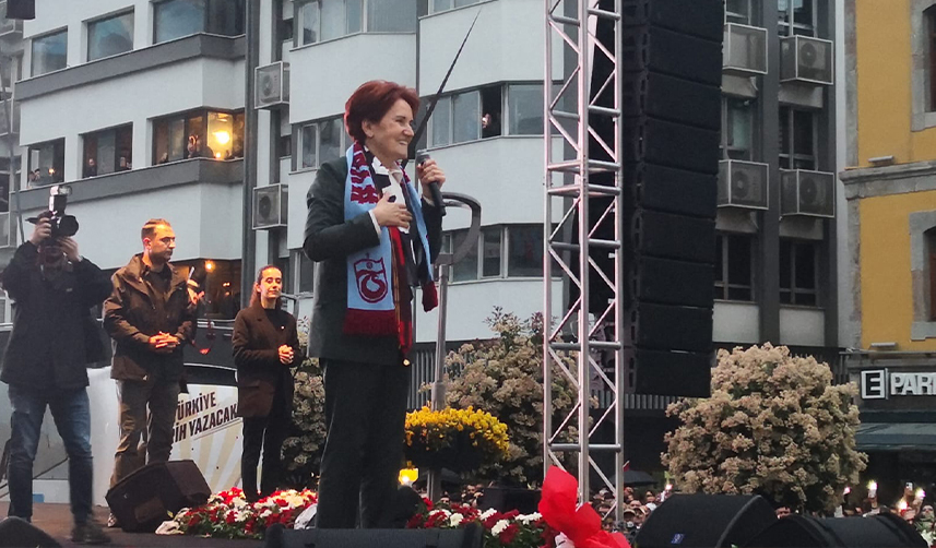 İYİ Parti lideri Akşener ile Ekrem İmamoğlu ve Mansur Yavaş Trabzon'da (CANLI YAYIN)