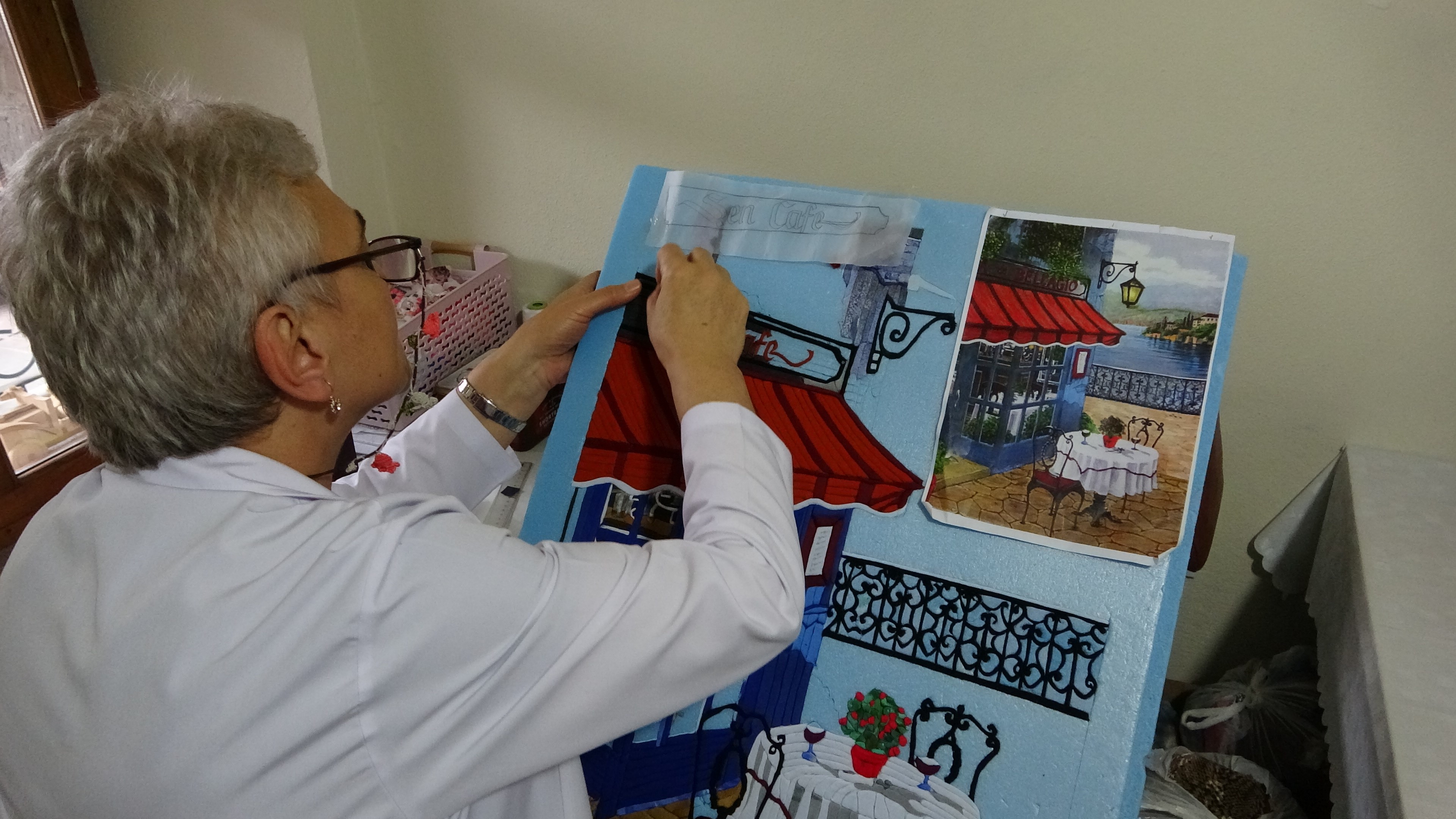 İlk kez Trabzon'da öğretilmeye başlandı! Tabloyu tamamlamak 7-8 aylarını alıyor 