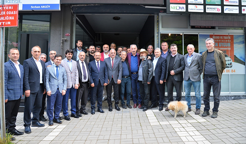 Başkan Zorluoğlu'ndan Trabzon'da şoför esnafına ziyaret