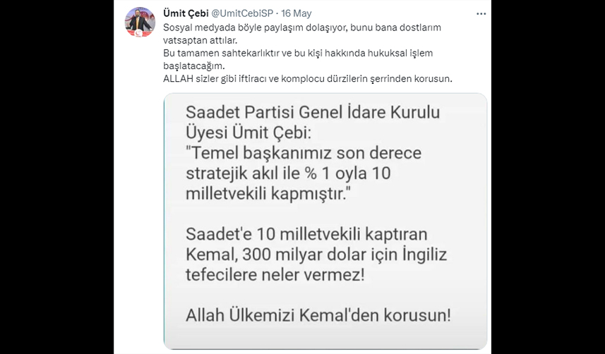 çebiden yalanlama geldi 1