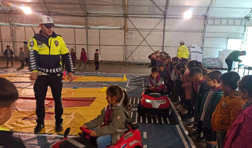 emniyetten trafik eğitimi